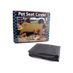 Αδιάβροχο κάλυμμα καθίσματος αυτοκινήτου για κατοικίδια μαύρο- Pet Seat Cover
