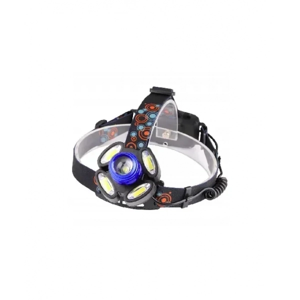 Αδιάβροχος Φακός Κεφαλής / HeadLight Rotary Zoom T6 x 1 + LED x 4 OEM