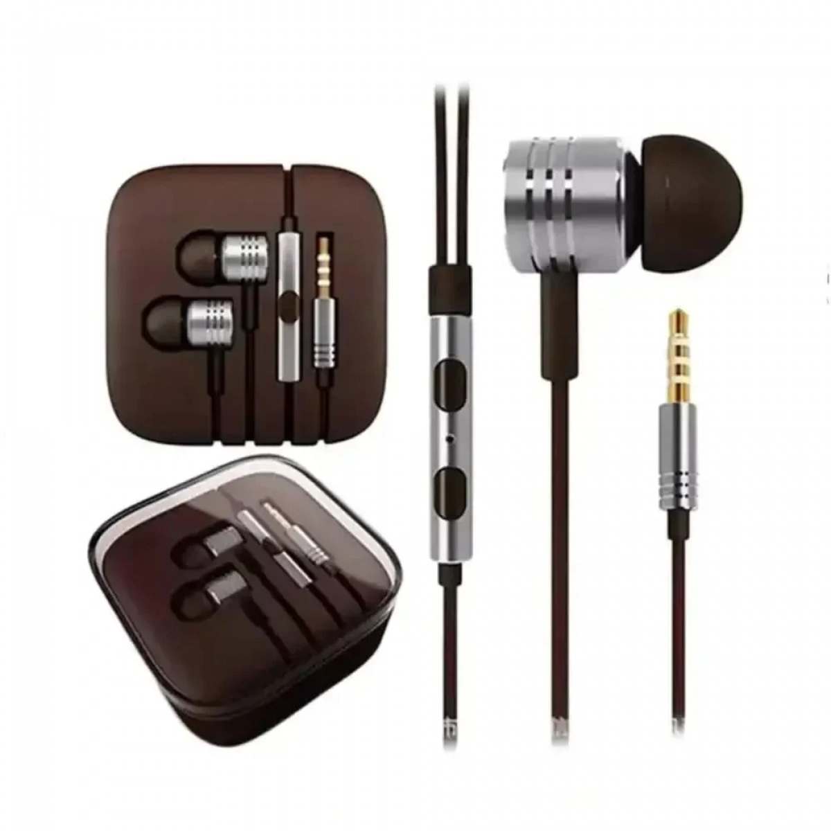 Ακουστικά Stereo Handsfree Με Μικρόφωνο - Ασημί (EN50332-2) - Photo3