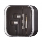 Ακουστικά Stereo Handsfree Με Ρυθμιστή Ασημί (EN50332-2)