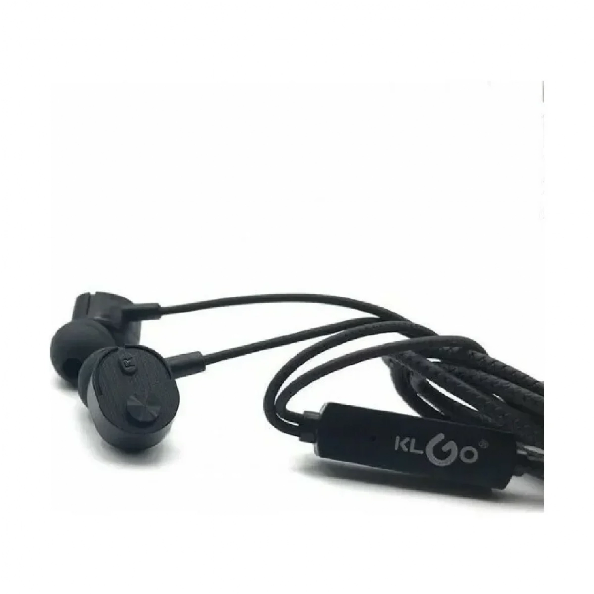 Ακουστικό Handsfree KLGO KS-70 Stereo, σε μαύρο χρώμα