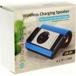 Ασύρματο φορητό ηχείο - φορτιστής bluetooth Wireless Charging Pad (Qi) JX-01