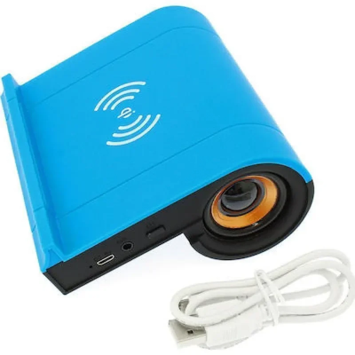 Ασύρματο φορητό ηχείο - φορτιστής bluetooth Wireless Charging Pad (Qi) JX-01