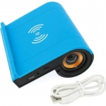 Ασύρματο φορητό ηχείο - φορτιστής bluetooth Wireless Charging Pad (Qi) JX-01
