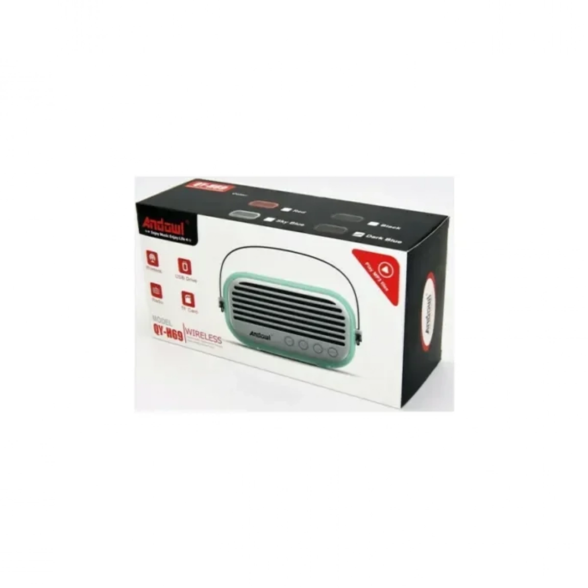Ασύρματο Ηχείο Bluetooth Andowl QY-H69