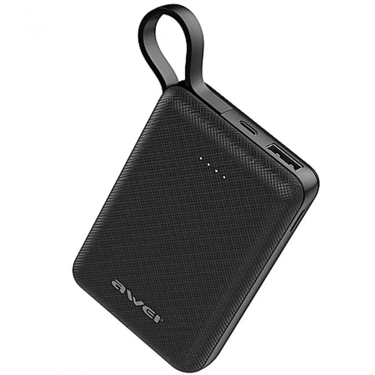 Awei P45K Power Bank 10000mAh με Θύρα USB-A Μαύρο