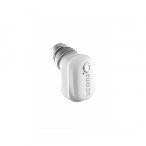 Bluetooth Ακουστικό Ucomx U6 Original Blister, σε λευκό χρώμα
