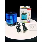 Bluetooth ηχείο Mp3 Player & FM – OEM WS-887, σε μπλε χρώμα