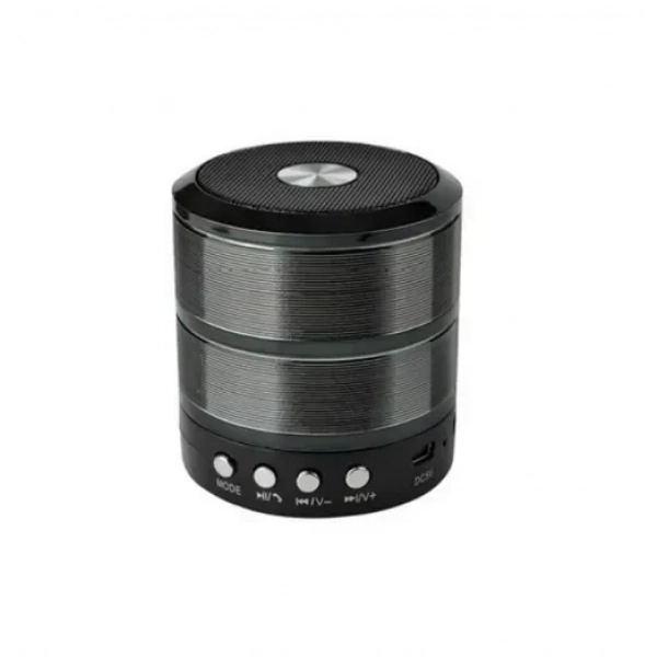 Bluetooth ηχείο Mp3 Player & FM - OEM WS-887, σε μαύρο χρώμα