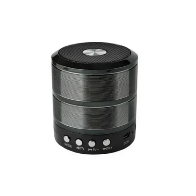 Bluetooth ηχείο Mp3 Player & FM - OEM WS-887, σε μαύρο χρώμα