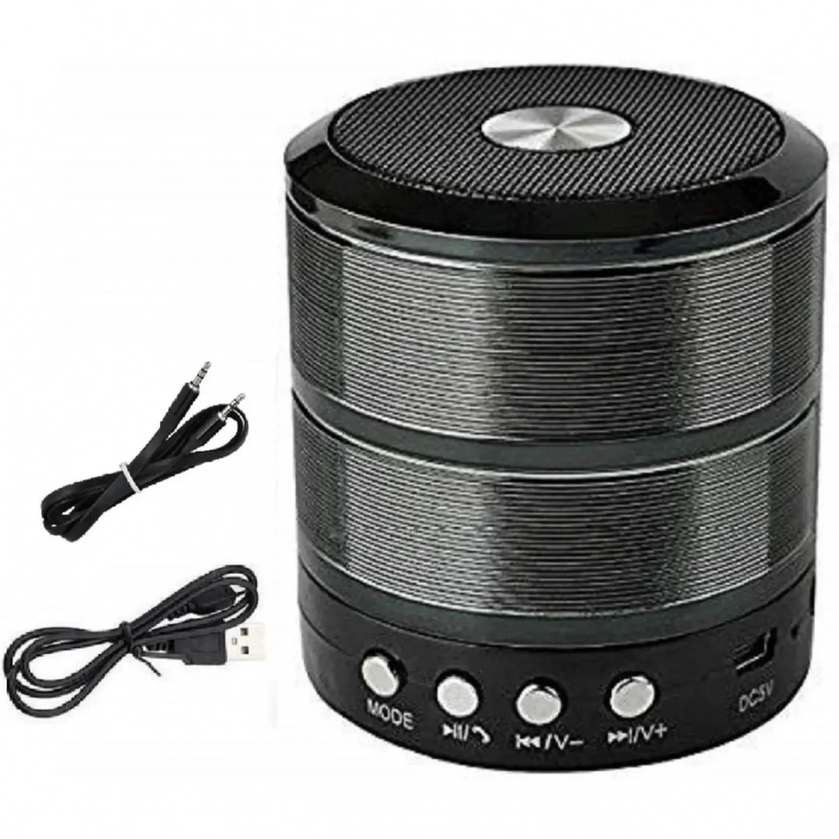 Bluetooth ηχείο Mp3 Player & FM – OEM WS-887, σε μαύρο χρώμα