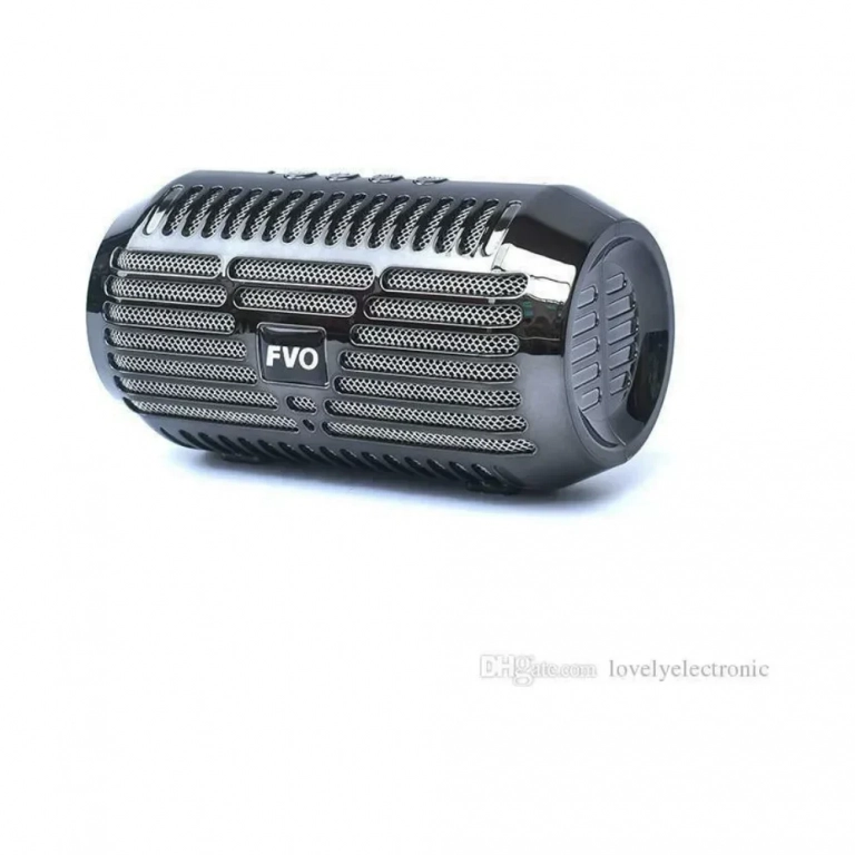 BS158 Wireless Bluetooth speaker Subwoofer Outdoor, σε μαύρο χρώμα