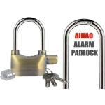 Διπλό Λουκέτο ΑLARM DISC LOCK με συναγερμό 110 dB από Ατσάλι