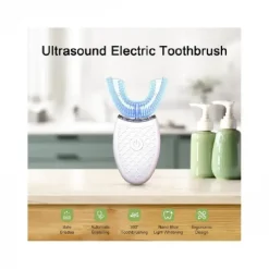 Επαναφορτιζόμενη Οδοντόβουρτσα 3D Υπερήχων Με Τεχνολογία Φωτοκαταλυτικής Λεύκανσης Fully Automatic Whitening Toothbrush