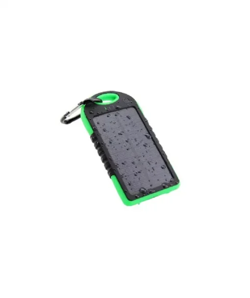 Φορητός φορτιστής ηλιακός 5000 mAh(Ισχυρή φορητή μπαταρία μικρή σε μέγεθος)
