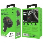 Φορτιστής Αυτοκινήτου Borofone BC26 Music joy με Wireless FM Transmitter V5.0