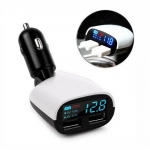 Φορτιστής αναπτήρα αυτοκινήτου LED DUAL USB 3.4A ΧΒΧ018