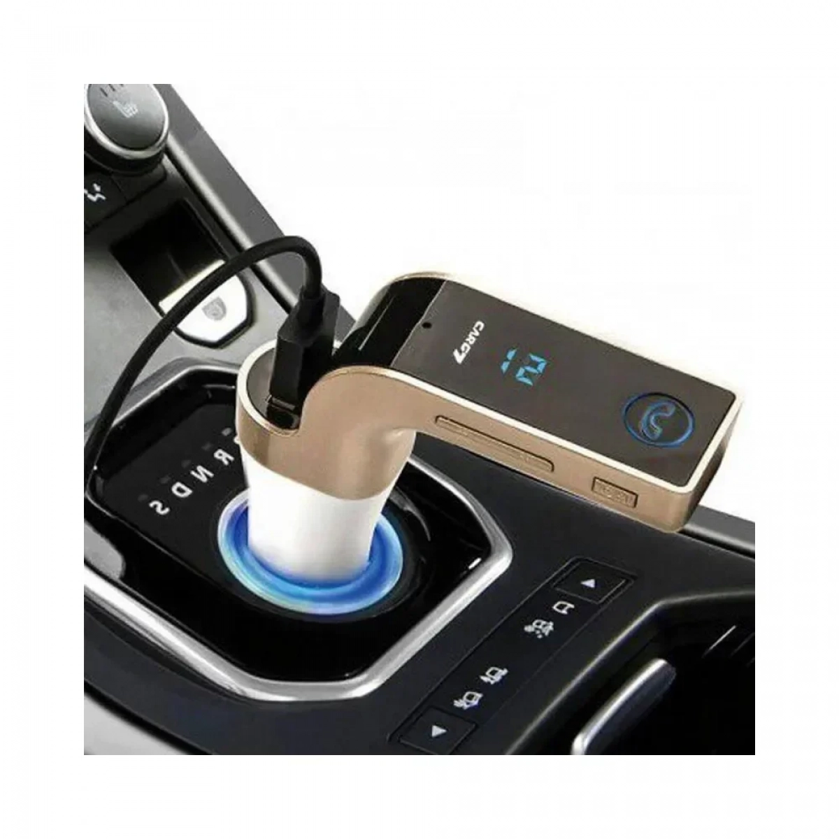 Φορτιστής με FM Transmitter και Bluetooth CARG7