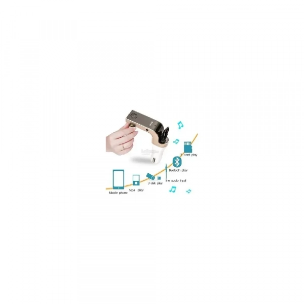 Φορτιστής με FM Transmitter και Bluetooth CARG7