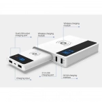 Φορτιστής Τροφοδοτικό Usb QC3.0 Με Powerbank και Ασύρματη Φόρτιση 5000mAh
