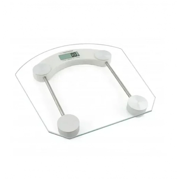 Ηλεκτρονική ζυγαριά μπάνιου Pilates EBS008K, σε λευκό χρώμα