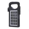 Ηλιακός Φορτιστής Powerbank με USB/microUSB 1500mAh, Φακός και Φωτιστικό - Photo2
