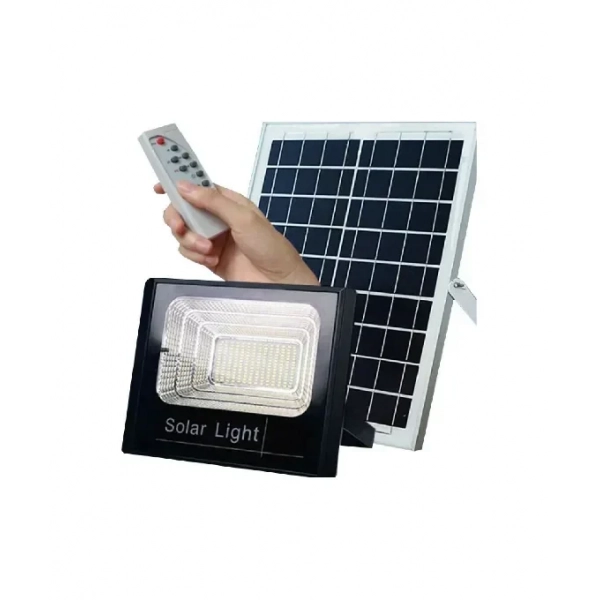Ηλιακός Προβολέας 150W LED Με Αισθητήρα φωτός και τηλεχειριστήριο