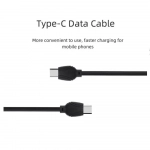 Καλώδιο AWEI CL-62 USB σε Type-C, Μαύρο χρώμα - Photo4