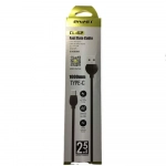 Καλώδιο AWEI CL-62 USB σε Type-C, Μαύρο χρώμα - Photo7