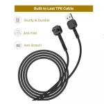Καλώδιο Awei CL-66 USB to 90° Type C 2.4A, σε μαύρο χρώμα - Photo8