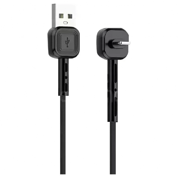 Καλώδιο Awei CL-67 USB to 90° Micro USB 2.4A, σε μαύρο χρώμα