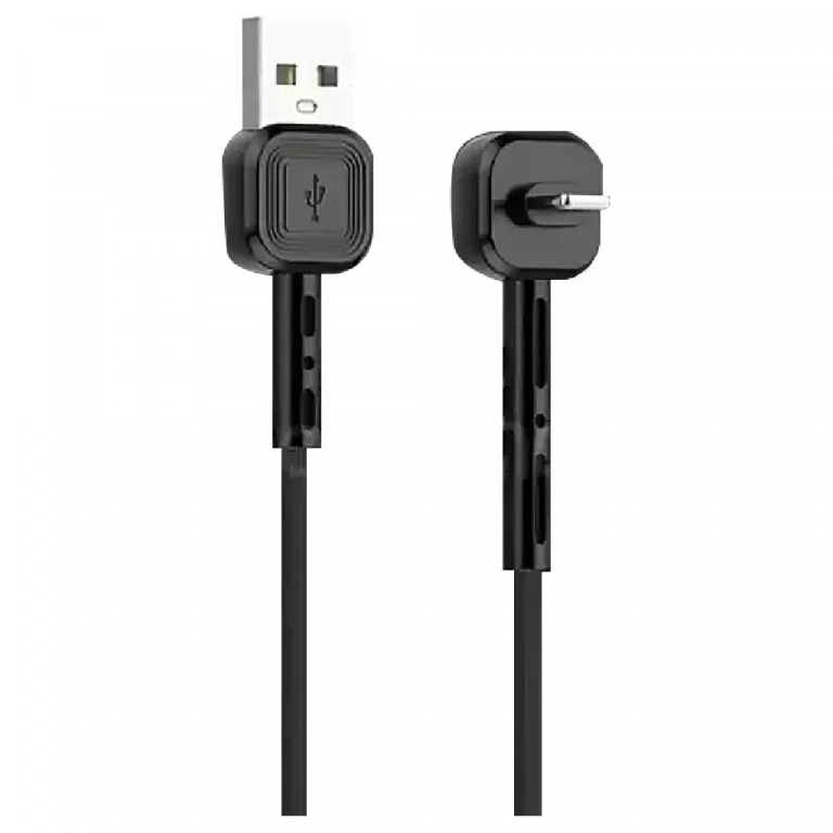 Καλώδιο Awei CL-67 USB to 90° Micro USB 2.4A, σε μαύρο χρώμα