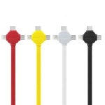 Καλώδιο Awei CL-82 Micro Usb,Lightning και Type C, σε μαύρο χρώμα