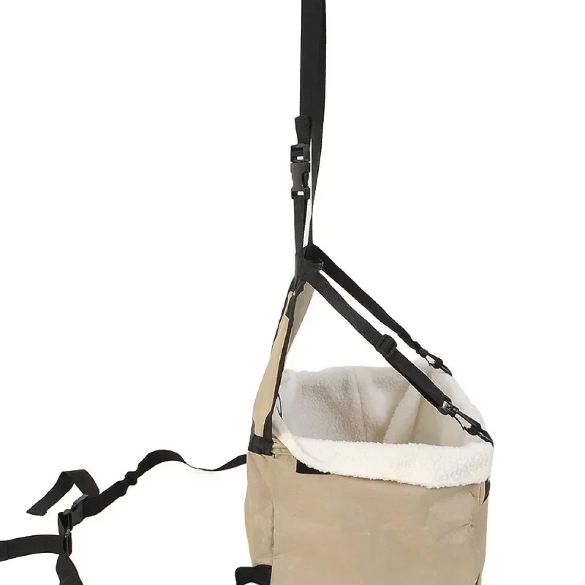 Κάθισμα ασφαλείας για τα κατοικίδια Pet Booster Seat, σε μπεζ χρώμα