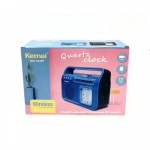 Kemai MD502BT USB/Bluetooth Ηχείο με Ρολόι σε Μπλε Χρώμα - Photo2