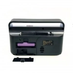 Kemai MD502BT USB/Bluetooth Ηχείο με Ρολόι σε Μπλε Χρώμα - Photo5