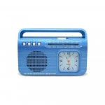Kemai MD502BT HQ sound USB/Wireless BT/Clock, σε μπλε χρώμα