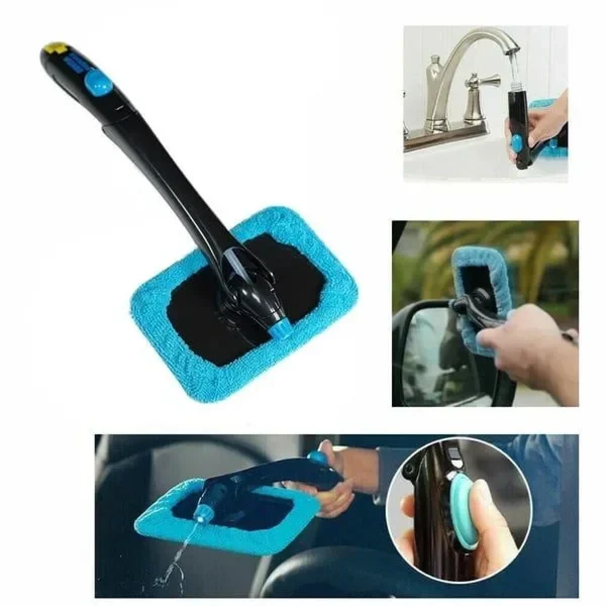 Κιτ Kαθαρισμού Παρμπρίζ με Μικροϊνες – Hurricane Windshield Wizard Cleaner