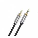 KLGO Καλώδιο Ήχου Στερεοφωνικό 1μ. 3.5mm Αρσενικό-Αρσενικό σε Μαύρο - Photo5
