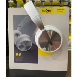 KLGO B-6 Φορητό Wireless Bluetooth Headset, σε ασημί χρώμα