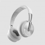 KLGO B-6 Φορητό Wireless Bluetooth Headset, σε ασημί χρώμα