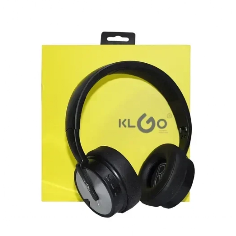 KLGO B-6 Φορητό Wireless Bluetooth Headset, σε μαύρο χρώμα