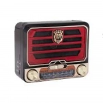 MEIER M-U130 Ρετρό Ραδιόφωνο FM/AM/SW με USB/Micro SD (Επαναφορτιζόμενο) - Photo3