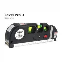 Μέτρο - Αλφάδι με Λέιζερ Γραμμή Οριζόντια/Κάθετη και Σταυρό GL-25146 - LevelPro3 Laser