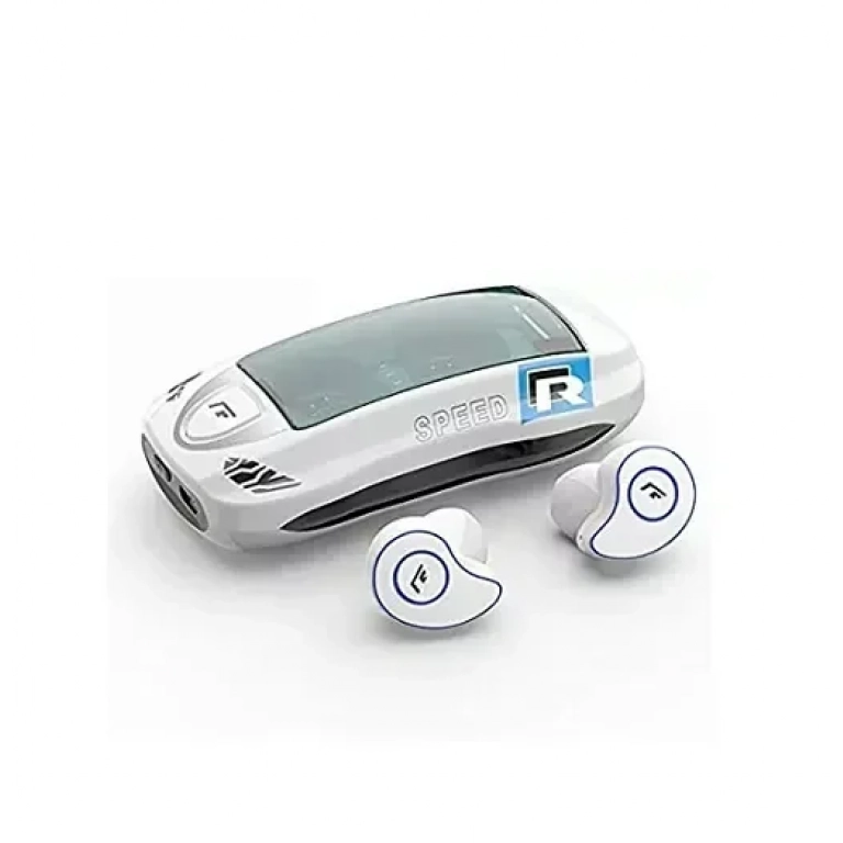 Μίνι ακουστικά bluetooth TWS με δοχείο φόρτισης - T911, σε λευκό χρώμα