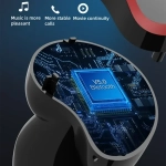 Μίνι ακουστικά Bluetooth TWS με θήκη φόρτισης - T911, σε κίτρινο χρώμα - Image 2