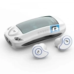 Μίνι ακουστικά bluetooth TWS με θήκη φόρτισης - T911, σε λευκό χρώμα