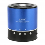 Μίνι ασύρματο Bluetooth ηχείο WS-633BT, σε μπλε χρώμα