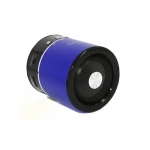 Μίνι ασύρματο Bluetooth ηχείο WS-633BT, σε μπλε χρώμα