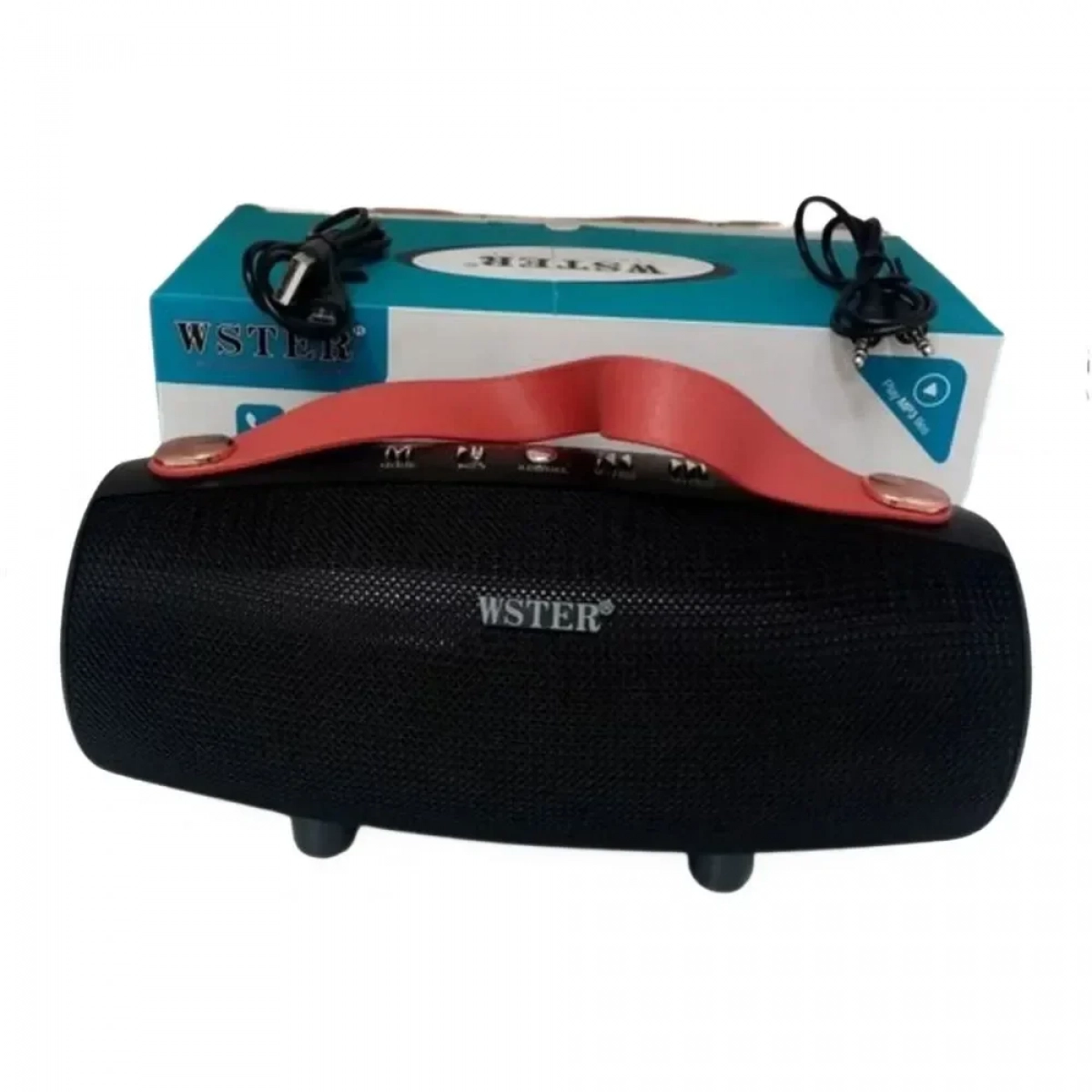 Mini Ηχείο Ws-1838 5W με Ραδιόφωνο - Μαύρο - Photo6